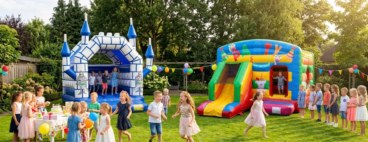 Verjaardag organiseren met Springkussenverhuur Nederweert
