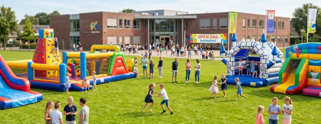 Open dag organiseren met Springkussenverhuur Nederweert
