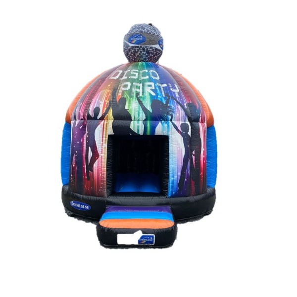 Springkussen Disco Party 5x4m Springkussen Disco Party 5x4m