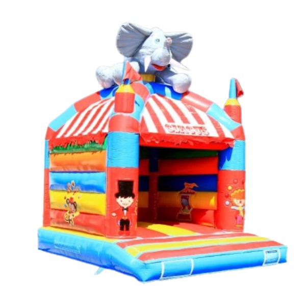 Springkussen Funny Circus 4x3m Springkussen Funny Circus 4x3m